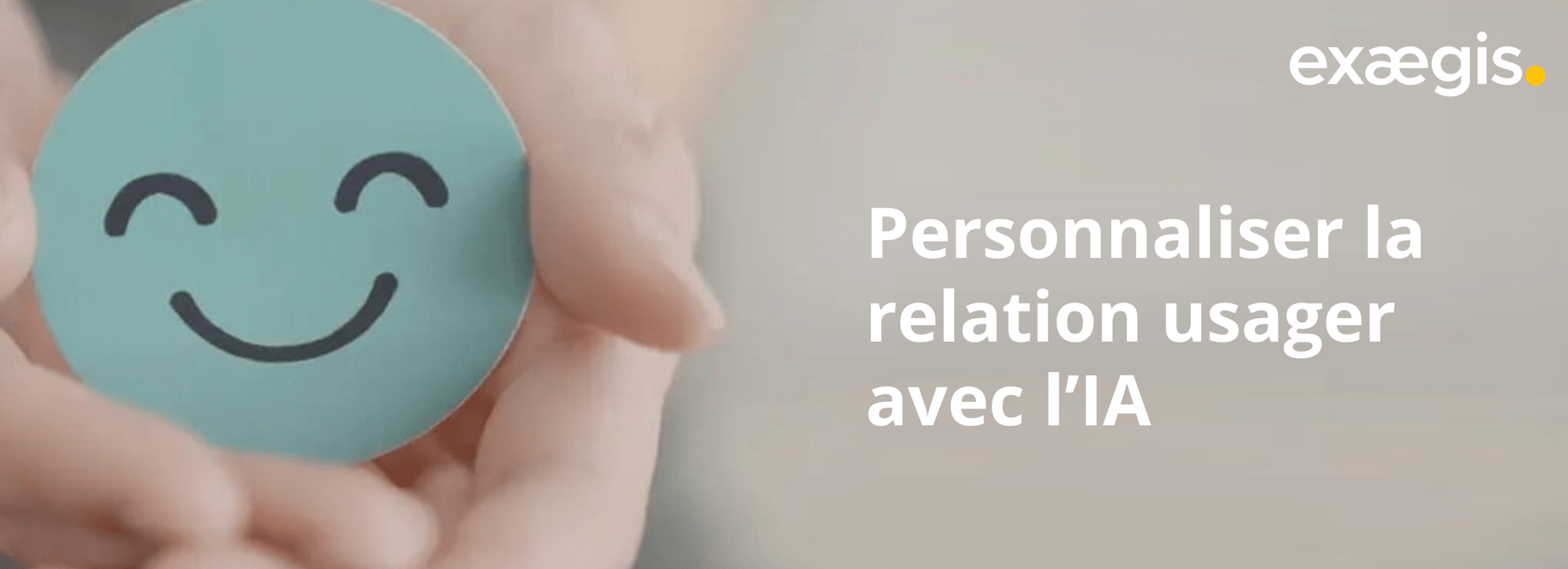 Ebook Secteur Public - Personnaliser la relation usager avec lIA